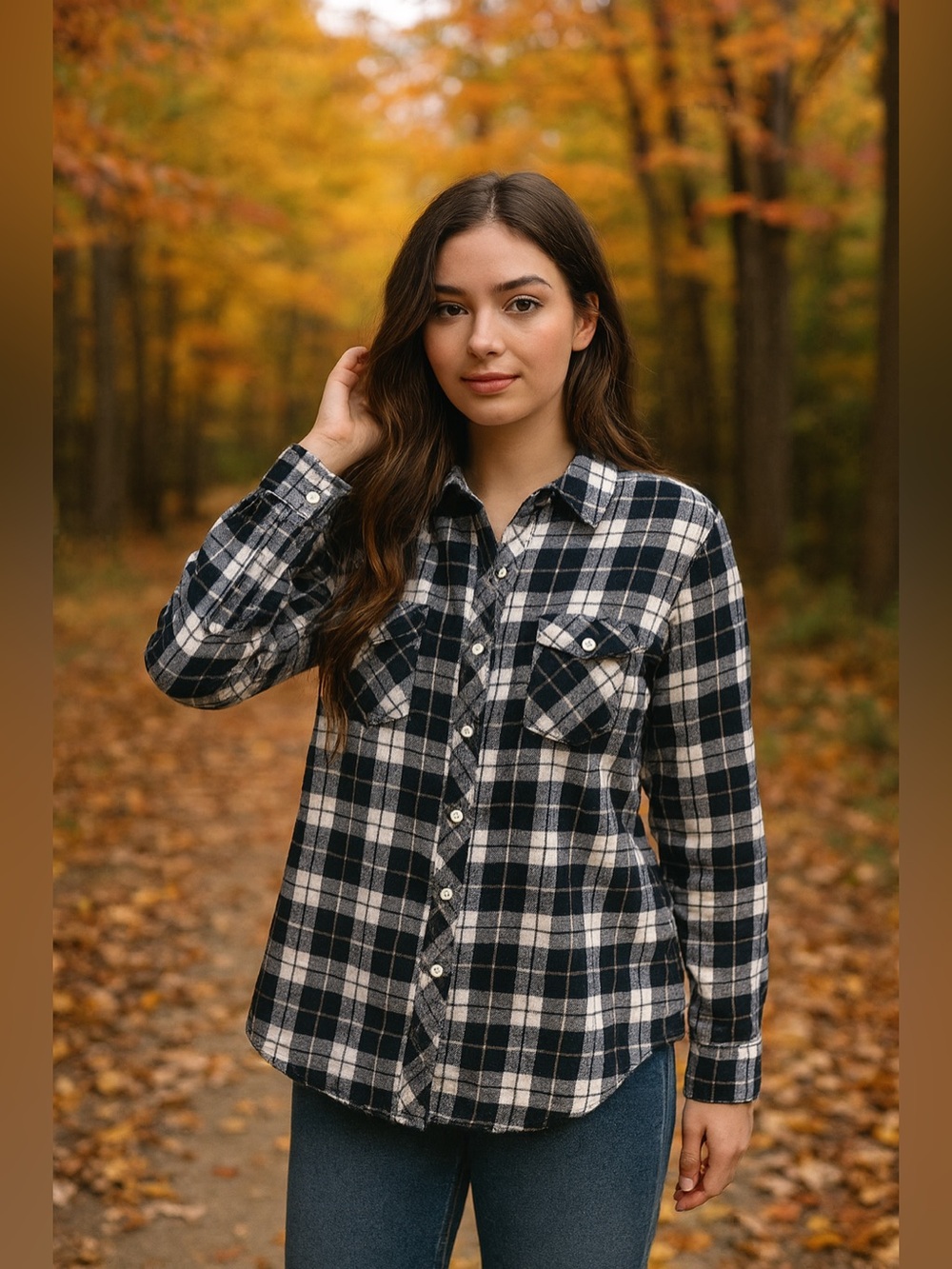 Weatherproof Plaid Shirt